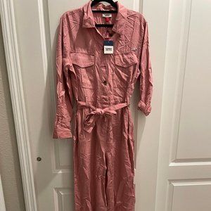 NWT Tommy Hilfiger Pink Jumpsuit, S P